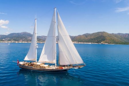 Grande mare gulet – 6 cabins 12 pax luxury yacht for charter – bodrum marmaris gocek 5