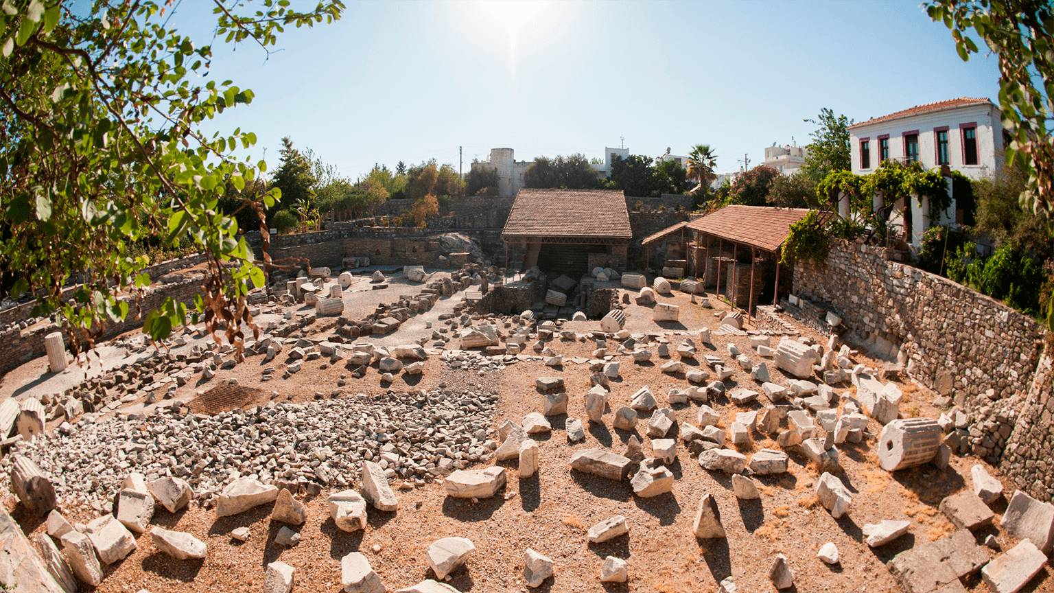 The mausoleum is one of the seven wonders of the world